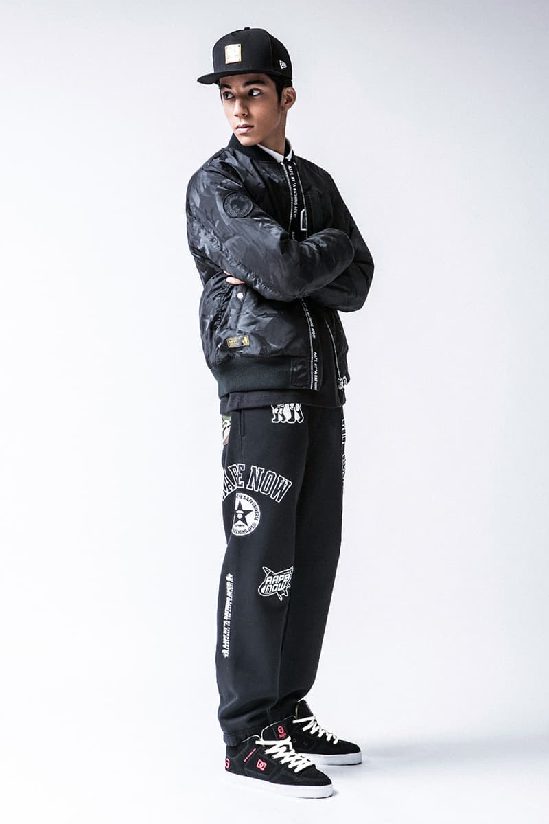 AAPE by A Bathing Ape 2013 秋冬造型搭配 Lookbook