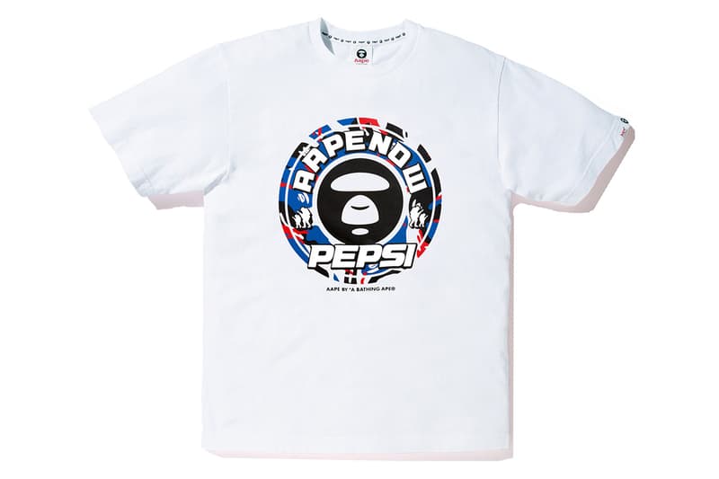 AAPE by A Bathing Ape x 百事可樂 2013 聯乘系列