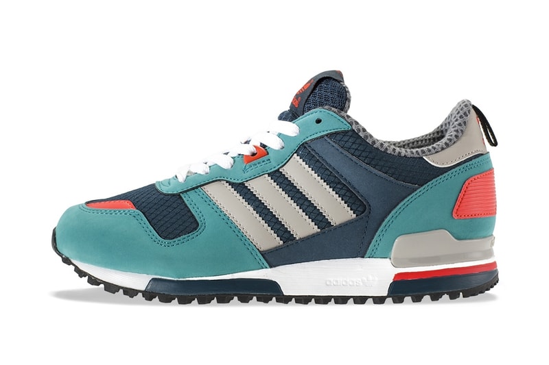 adidas Originals ZX700 Deep Petrol/Chrome/Steel 配色
