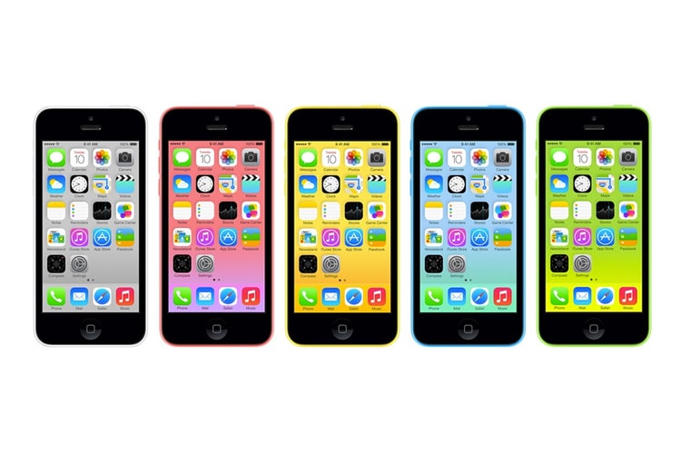 Apple 發佈五種顏色 iPhone 5c
