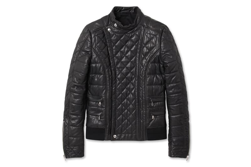 Balmain Quilted Leather Riders Jacket 機車夾克