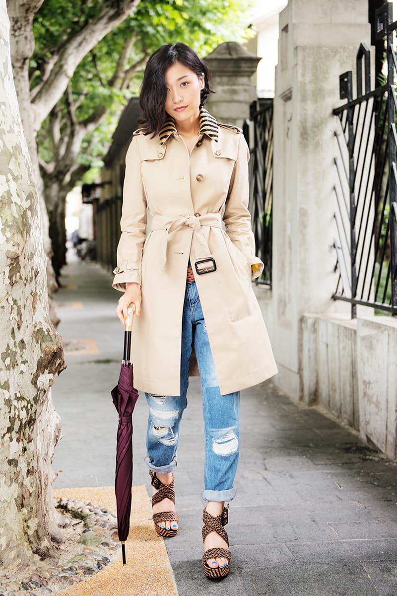 Burberry「Art of the Trench 風衣的藝術」上海站造型特輯