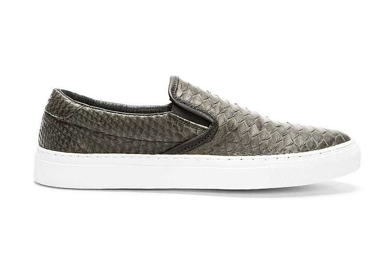 Diemme Garda Slip-On Olive Snakeskin 鞋款