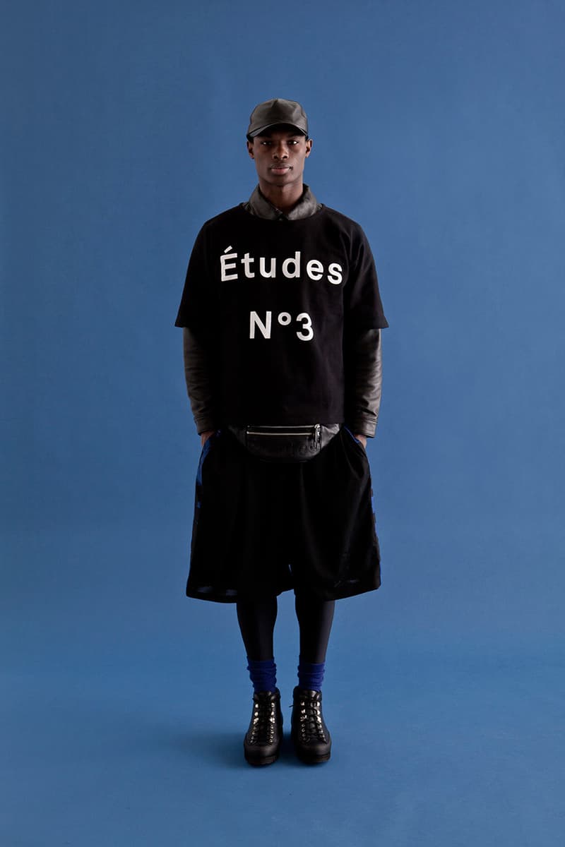 Etudes 2013 年秋冬季 “Out Of The Blue”造型  Lookbook