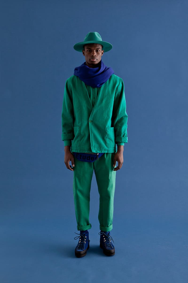 Etudes 2013 年秋冬季 “Out Of The Blue”造型  Lookbook