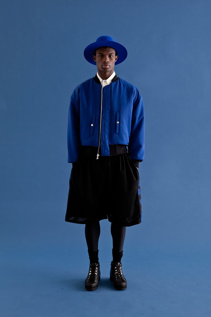 Etudes 2013 年秋冬季 “Out Of The Blue”造型  Lookbook