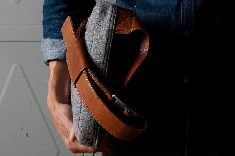 hard graft Wool Flat Pack 羊毛包款