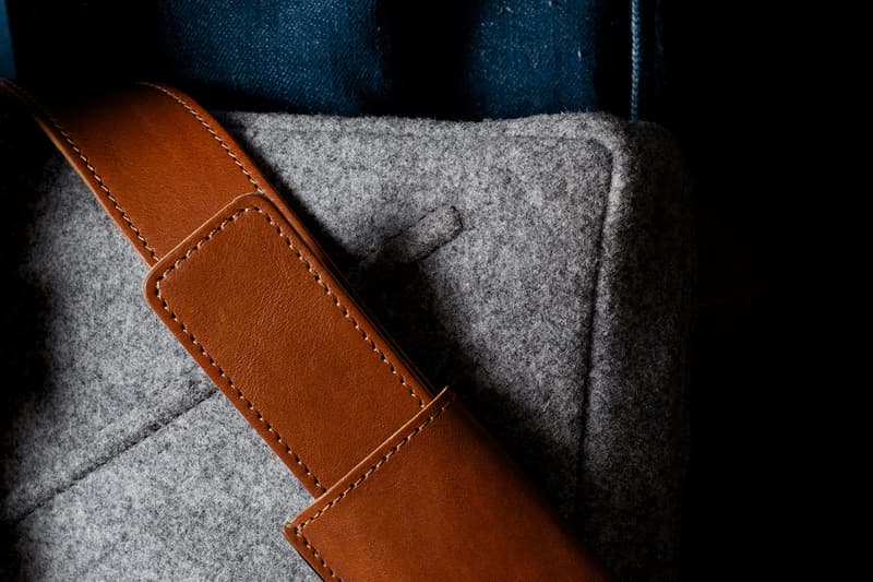 hard graft Wool Flat Pack 羊毛包款