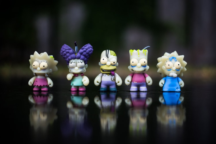 Kidrobot x The Simpsons Zombie Treehouse of Horror 聯名玩偶