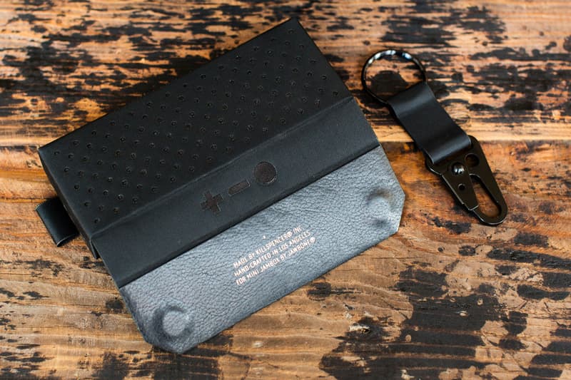 KILLSPENCER 推出 MINI JAMBOX 皮革音響套 