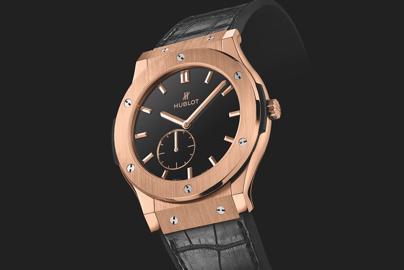 Nas 專屬 Hublot Classic Fusion Ultra-Thin Timepiece 定製腕錶