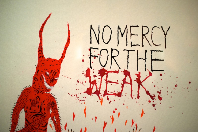 Neck Face「No Mercy For The Weak」個人畫展 @ New Image Art Gallery 現場回顧