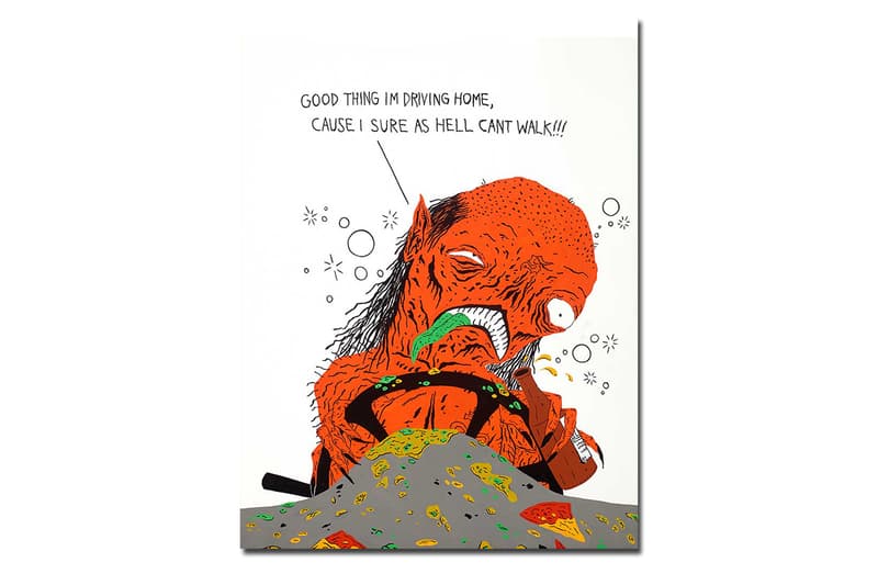 美國藝術家 Neck Face 在 New Image Art 舉行「No Mercy For The Weak」個人作品展