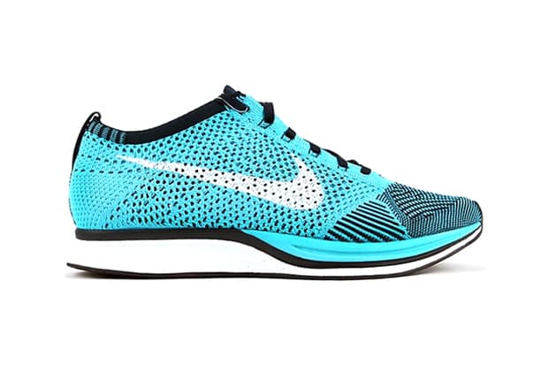Nike Flyknit Racer Turquoise/White/Black 配色