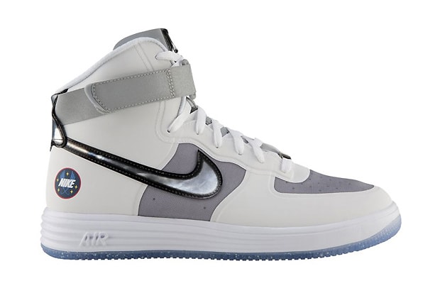 Nike Lunar Force 1 High WOW QS White/Metallic SIlver 鞋款