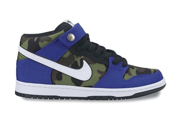 Nike SB Dunk Mid「Royal Camo」配色
