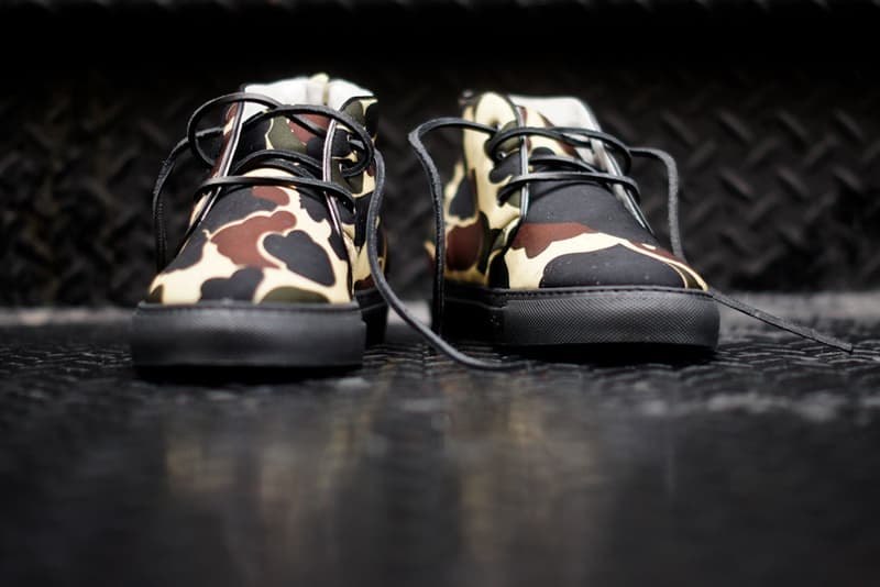 Ronnie Fieg for Del Toro 2013 秋季 Cloud Camo Neoprene Chukka 迷彩鞋款
