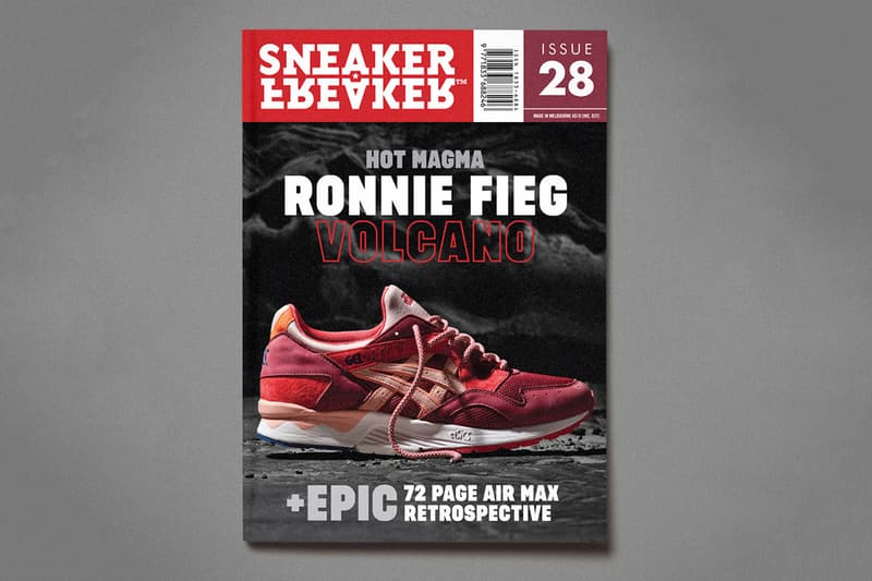 Sneaker Freaker 第 28 期： Ronnie Fieg x ASICS Gel Lyte V “Volcano” 聯名鞋款前瞻