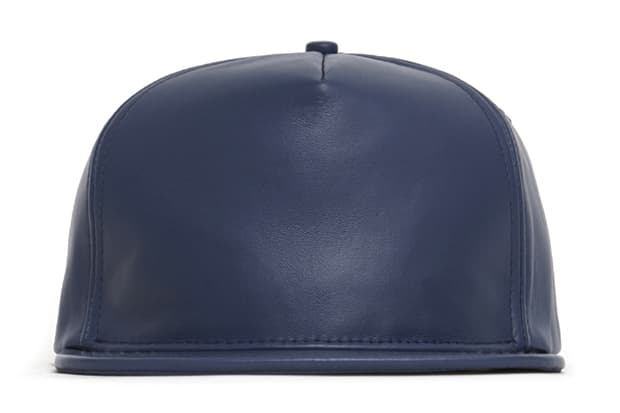 Stampd Navy & Beige Lambskin Snapback 帽款