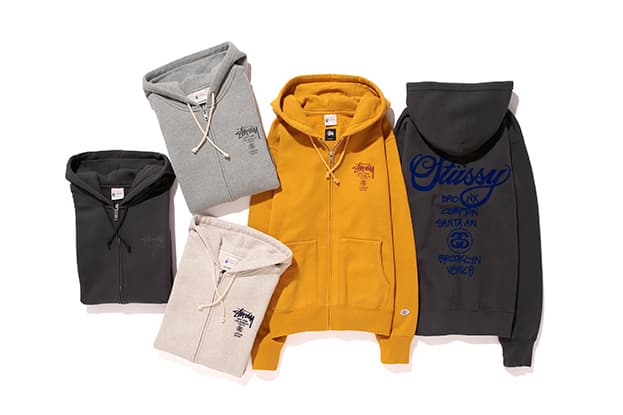 Stussy x Champion 2013 秋季聯名運動衫系列