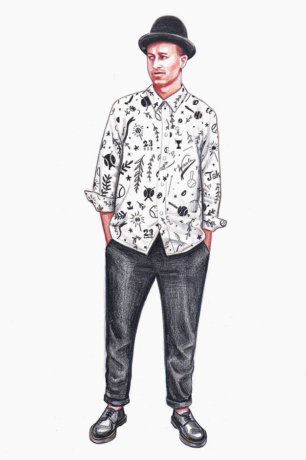 Jennifer Williams 為 The Goodhood Store 繪製「The Insiders」秋冬造型特輯