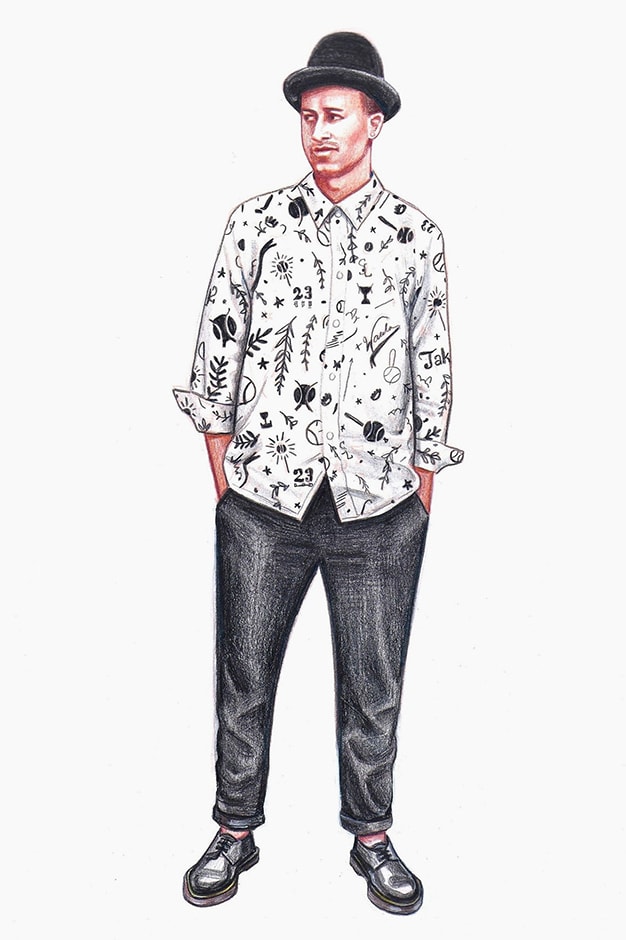 Jennifer Williams 為 The Goodhood Store 繪製「The Insiders」秋冬造型特輯