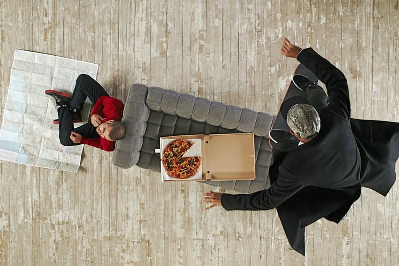 Eric Koston 為俄羅斯版《Esquire》拍攝「Flying Pizza」造型特輯