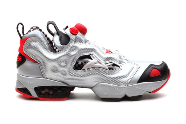 Reebok Pump Fury Silver/Black/Red 配色