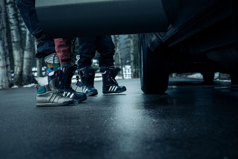 adidas Snowboarding 2013 冬季系列造型搭配 Lookbook