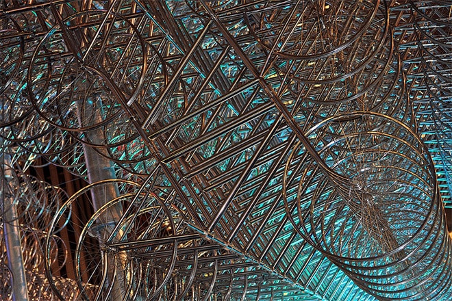 由 3000 台自行車組成的艾未未最新大型裝置藝術「Forever Bicycles」