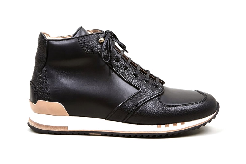 Alexander McQueen 皮革高筒球鞋