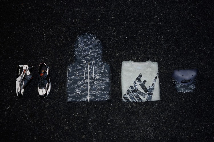 atmos x Nike Air Max 90 聯乘系列「Black Tiger Camo」預覽