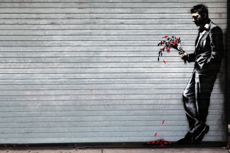 Banksy 全新塗鴉作品「Better Out Than In」