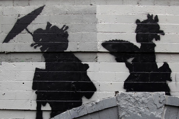 Banksy 藝術企劃「Better Out Than In」最新作品