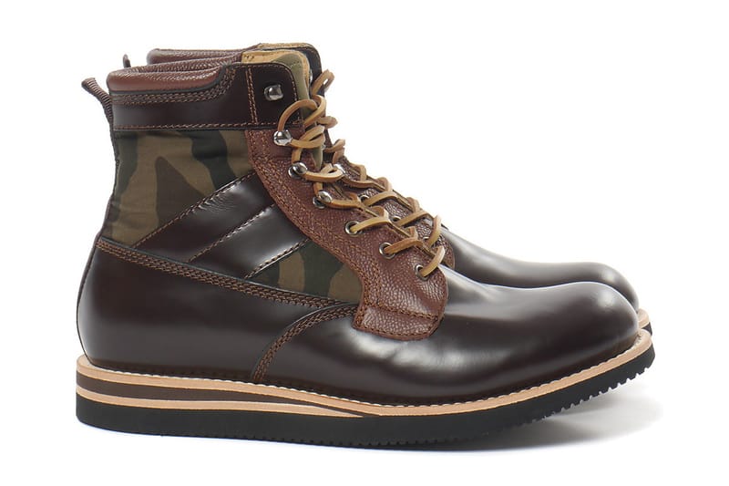 BePositive Brown Leather Army Boot 靴款