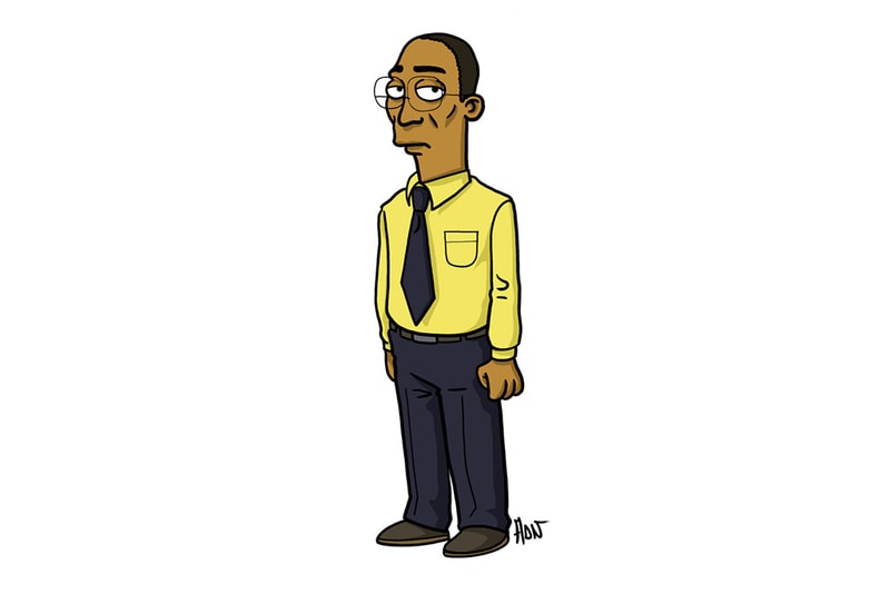 Adrien Noterdaem 改造《Breaking Bad》的人物形象