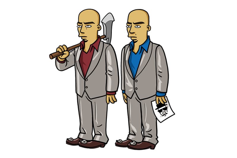 Adrien Noterdaem 改造《Breaking Bad》的人物形象