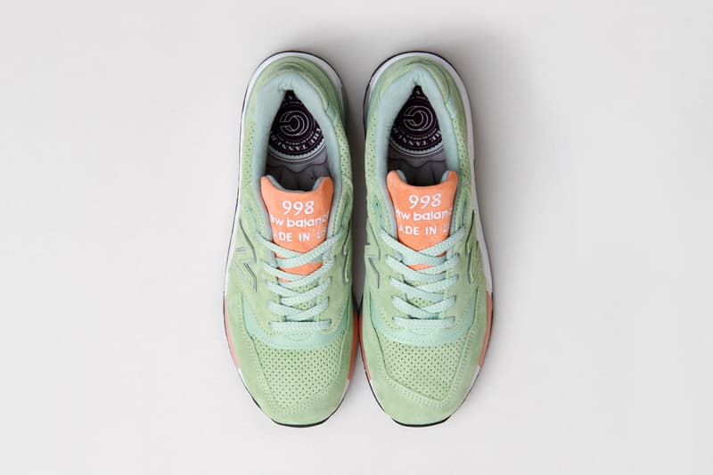 Concepts x New Balance 998「Mint」聯名鞋款