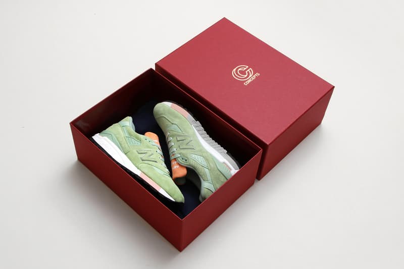 Concepts x New Balance 998「Mint」聯名鞋款