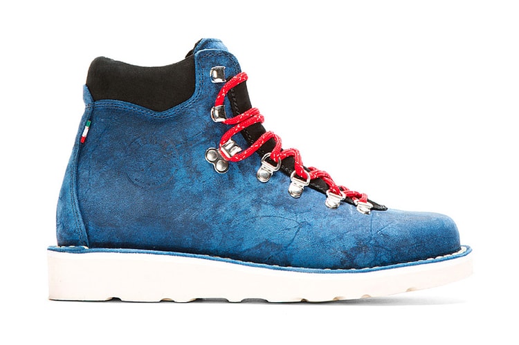 Diemme Navy Distressed Suede Roccia Vet Boot 靴款