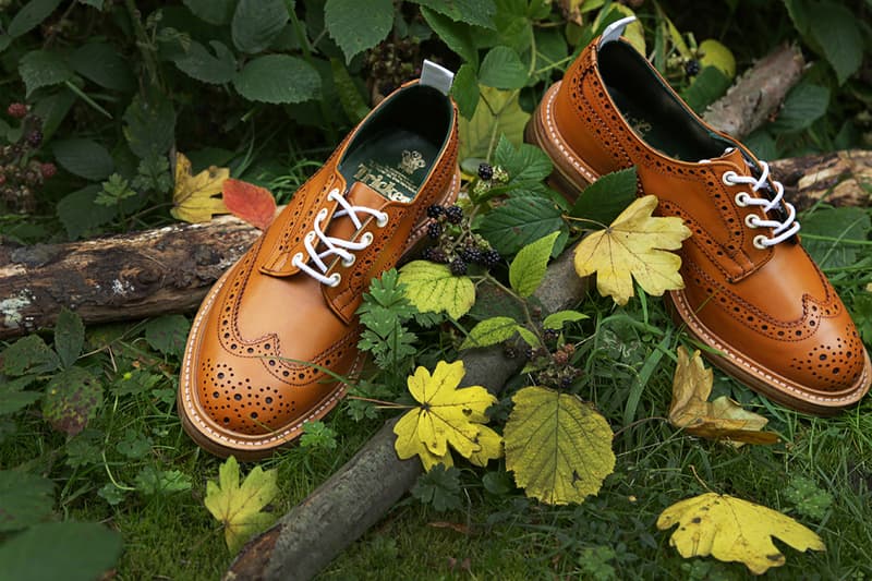 Tricker’s for END. 2013 秋冬 Bourton Derby Brogue 雕花皮鞋