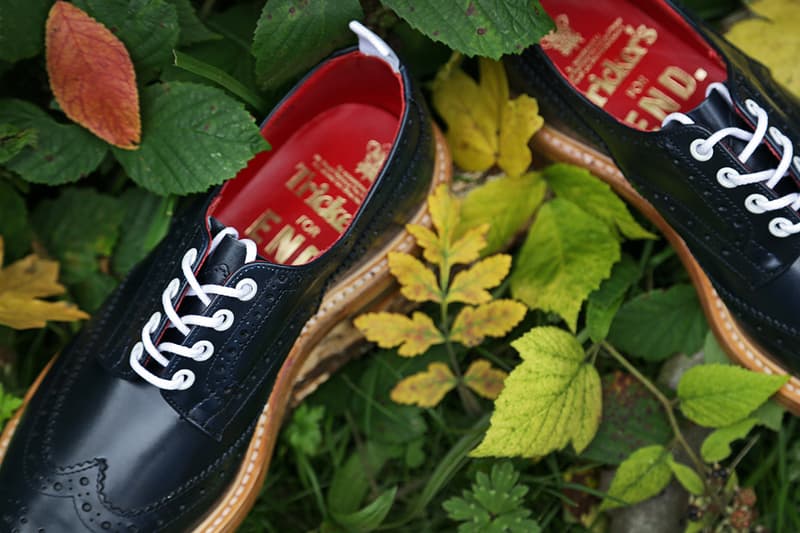 Tricker’s for END. 2013 秋冬 Bourton Derby Brogue 雕花皮鞋