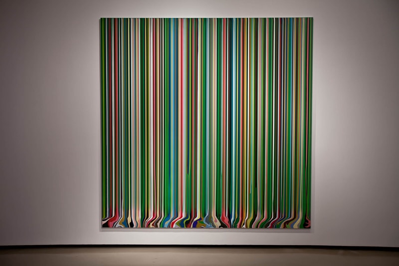 Ian Davenport「Colorfall」展覽 @ Paul Kasmin Gallery