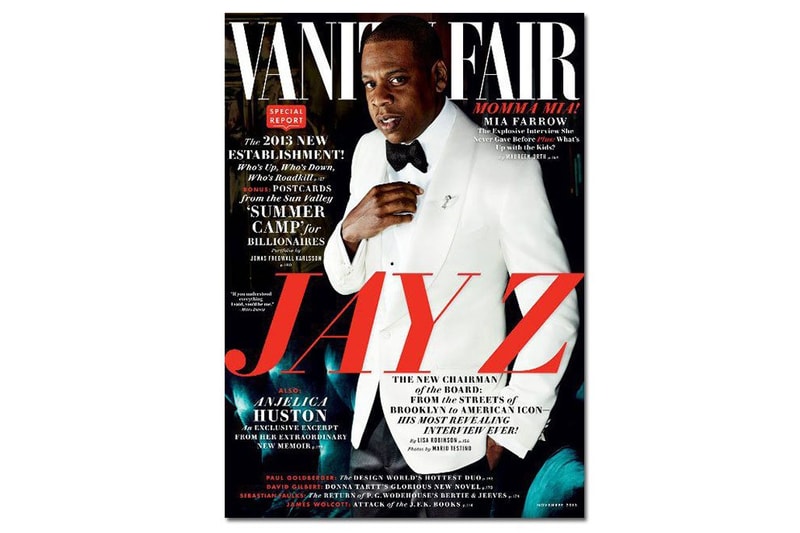 Jay Z 登上《Vanity Fair》11 月刊封面