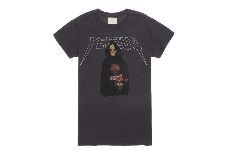 美國藝術家 Wes-Lang 為 Kanye West 巡演設計別注紀念 T-Shirt
