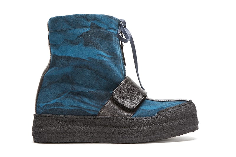 Kenzo Blue Wool Night Cloud Boots 靴款