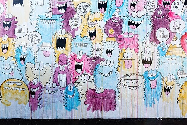 Kevin Lyons 個人展覽「Shits &amp; Giggles」@ HVW8 Art + Design Gallery
