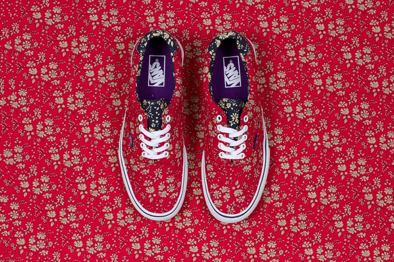 Liberty Art Fabrics x Vans 2013 Holiday 聯名鞋履系列