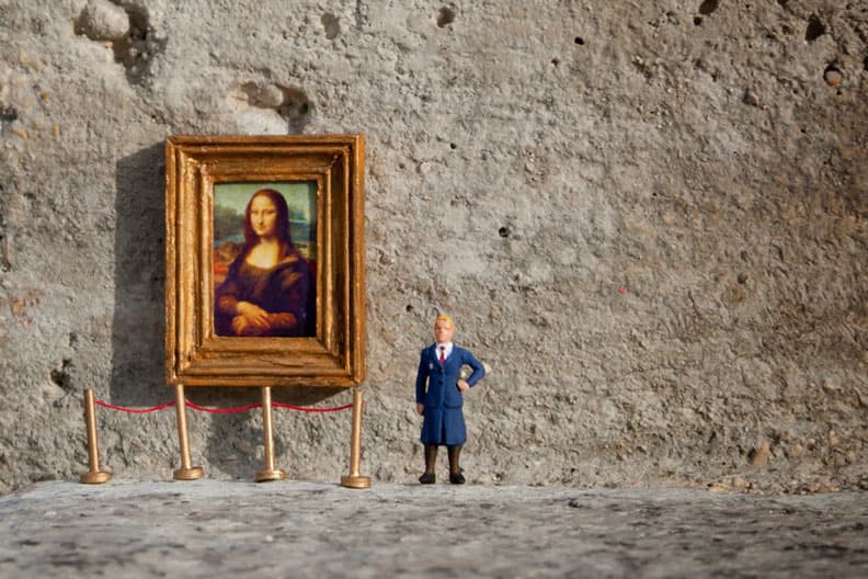 Slinkachu 打造微型工人世界以反映歐洲的失業狀況