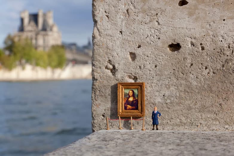 Slinkachu 打造微型工人世界以反映歐洲的失業狀況